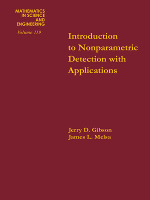 cover image of Introduction to Nonparametric Detection with Applications